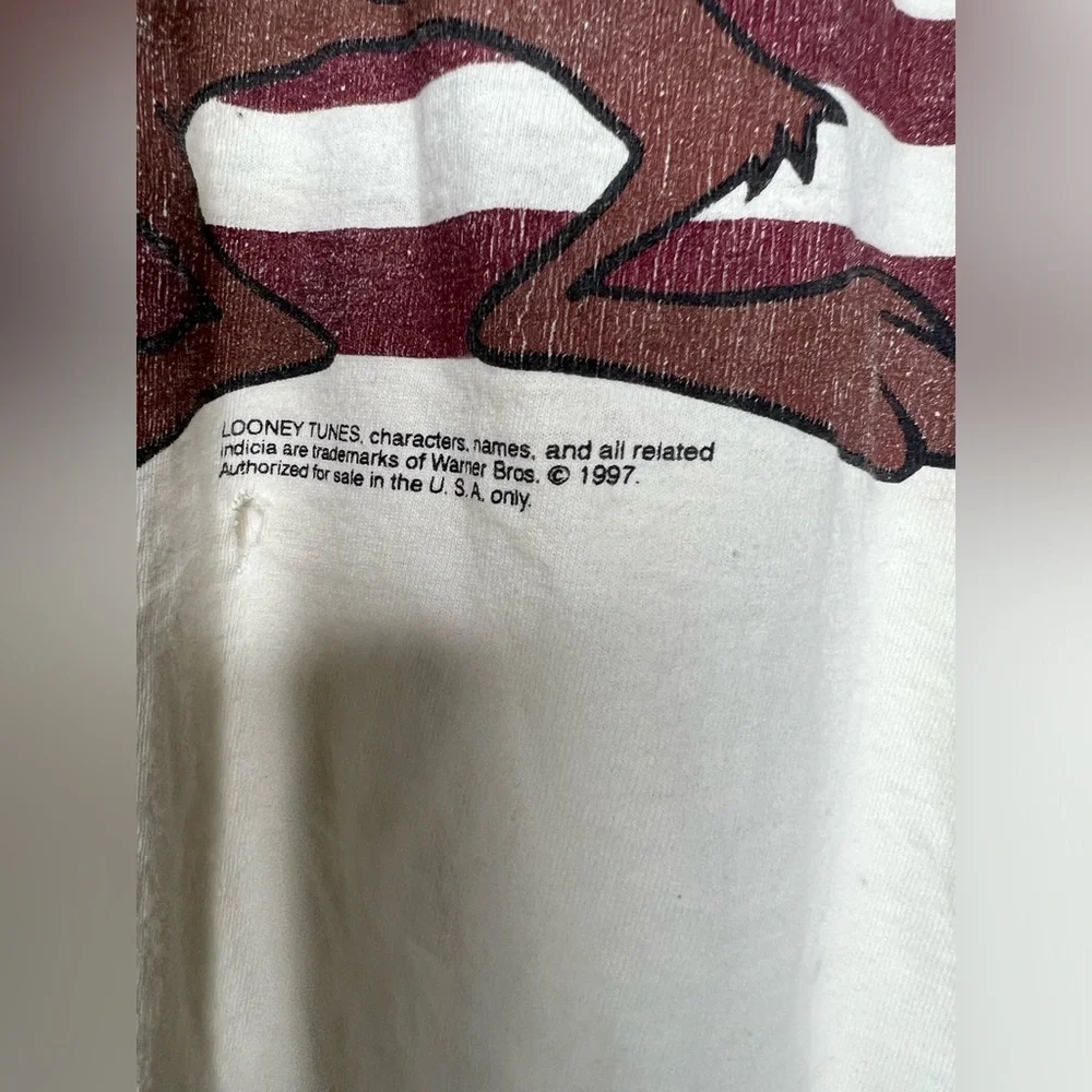 DELTA TAS THE TASMANIAN DEVIL VTG TEE TSHIRT XL USA Looney Tunes - Picture 2 of 12